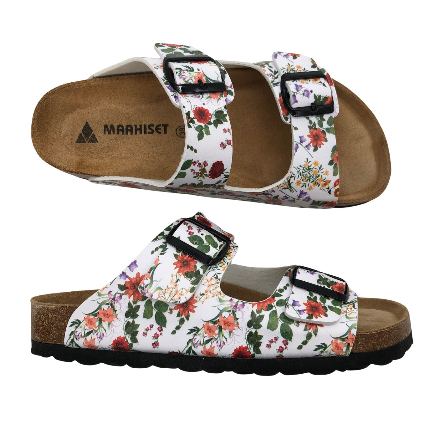 Unisex Maahiset - Sandaalit, koko 38 - (1)