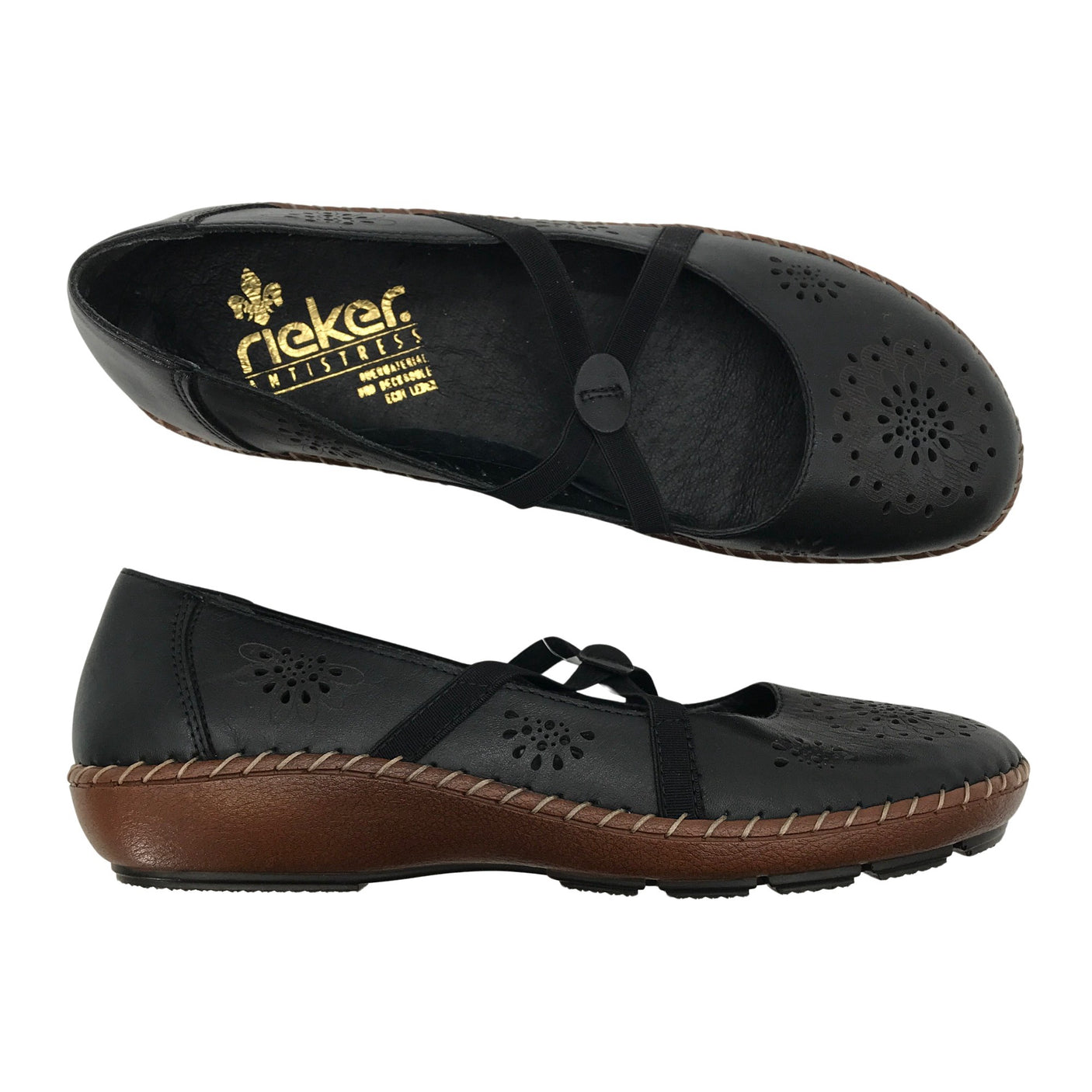 Unisex Rieker - Ballerinat, koko 40 - (1)