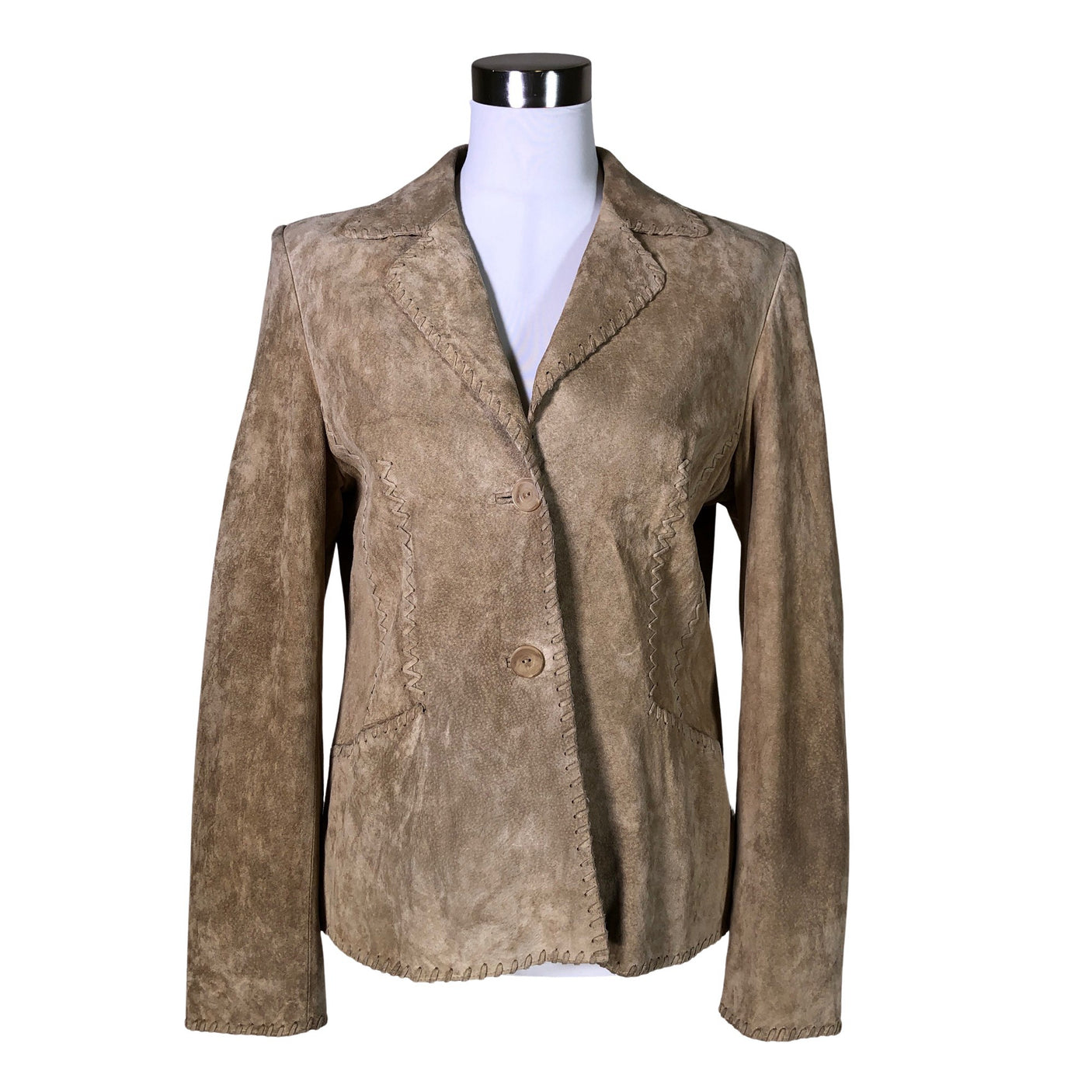 Unisex Betty Barclay - Nahkatakki, koko 40 - (1)