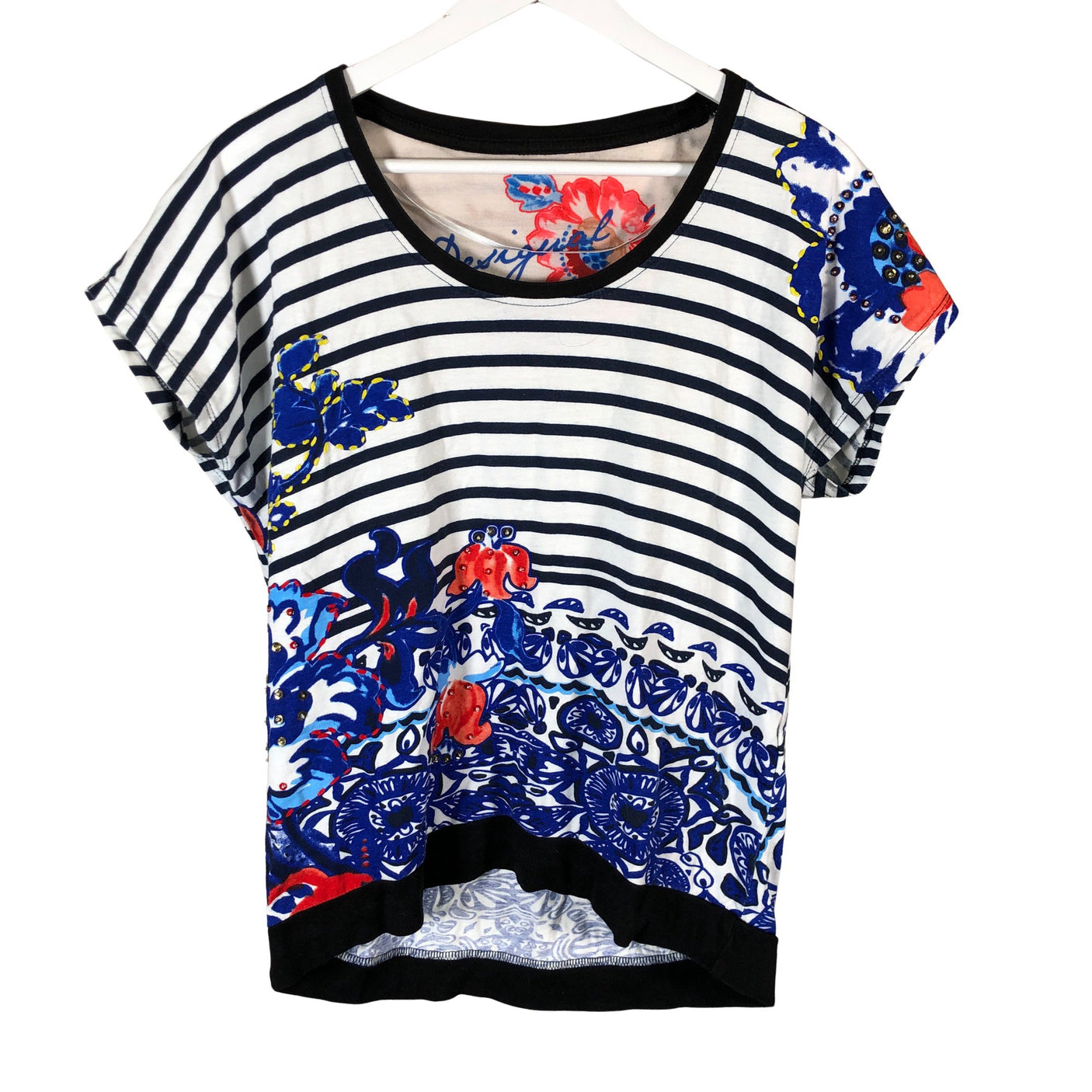 Unisex Desigual - T-paita, koko 38 - (1)