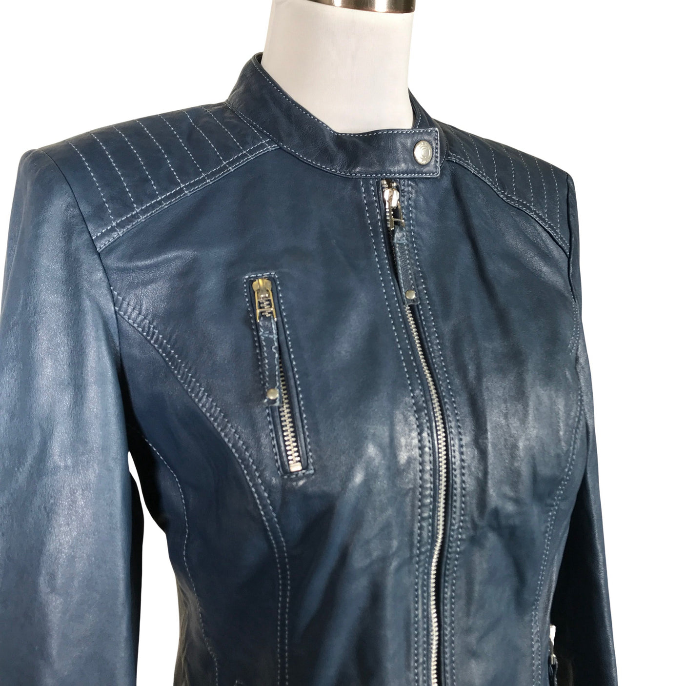 Unisex Cabrini - Nahkatakki, koko 38 - (3)