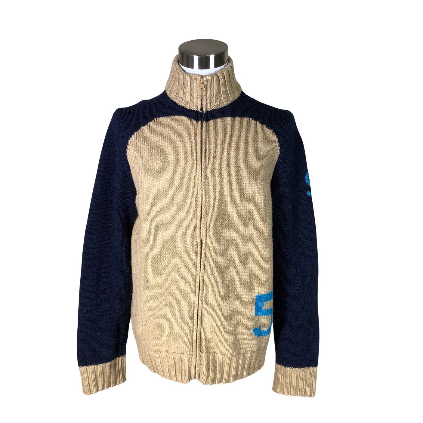 Unisex Sisley - Neuletakki, koko L - (1)