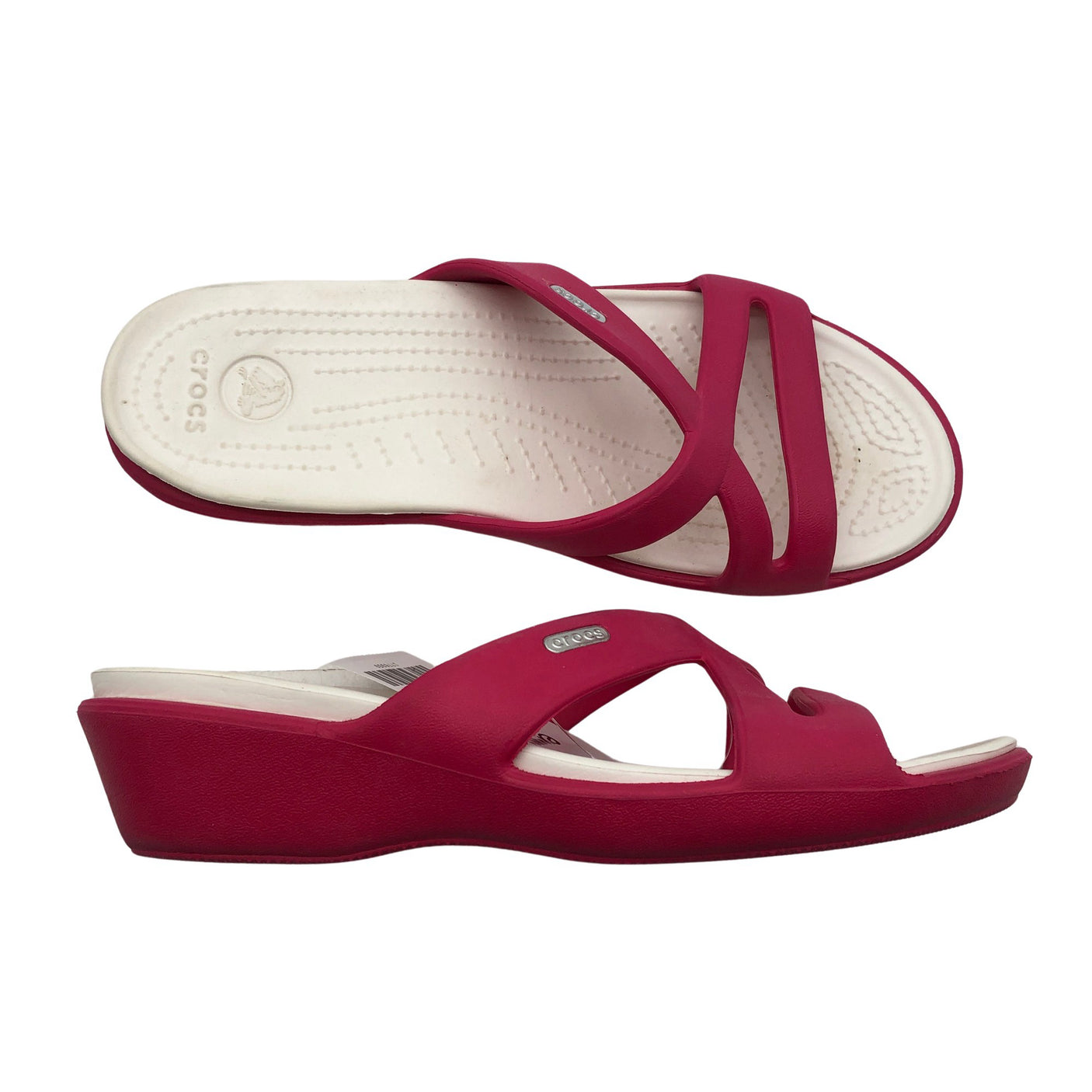 Unisex Crocs - Kiilakorkosandaalit, koko 40 - (1)