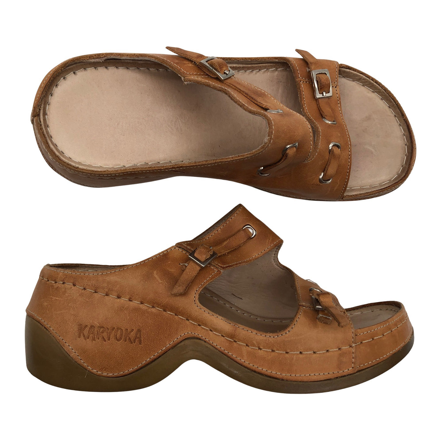 Unisex Karyoka - Korolliset sandaalit, koko 40 - (1)