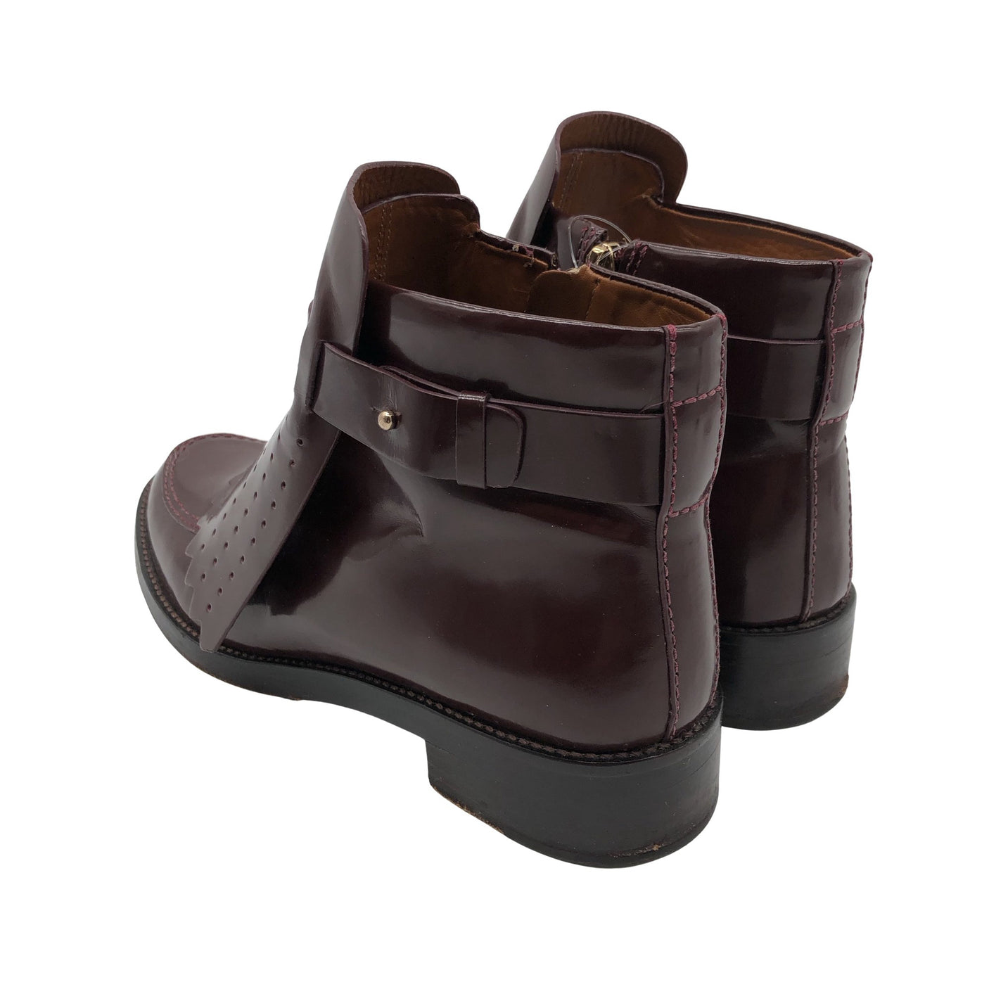 Unisex Tory Burch - Ankle boots, size 38 - Wine red (2)