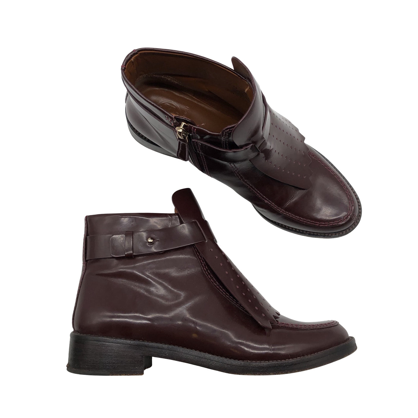 Unisex Tory Burch - Ankle boots, size 38 - Wine red (1)