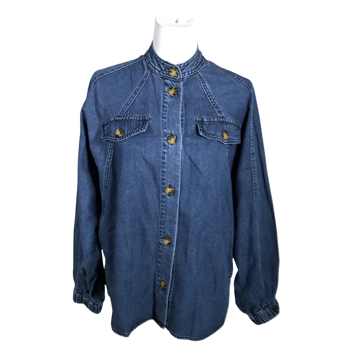 Unisex Prepair - Denim shirt, size 36 - Blue (1)