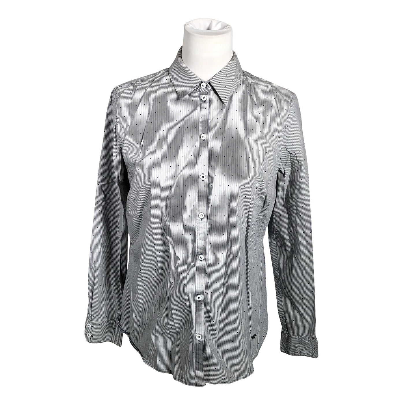 Unisex Gerry Weber - Collared shirt, size 38 - Gray (1)