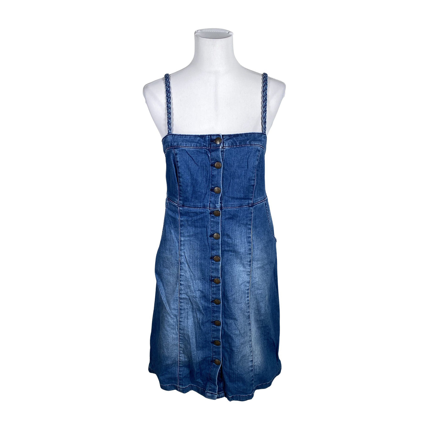Unisex Esprit - Denim dress, size 38 - Blue (1)