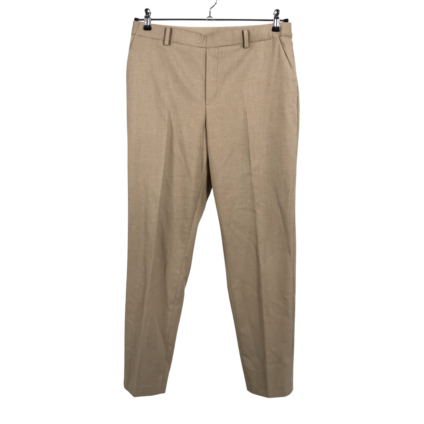 Unisex Uniqlo - Straight leg trousers, size 40 - Beige (1)