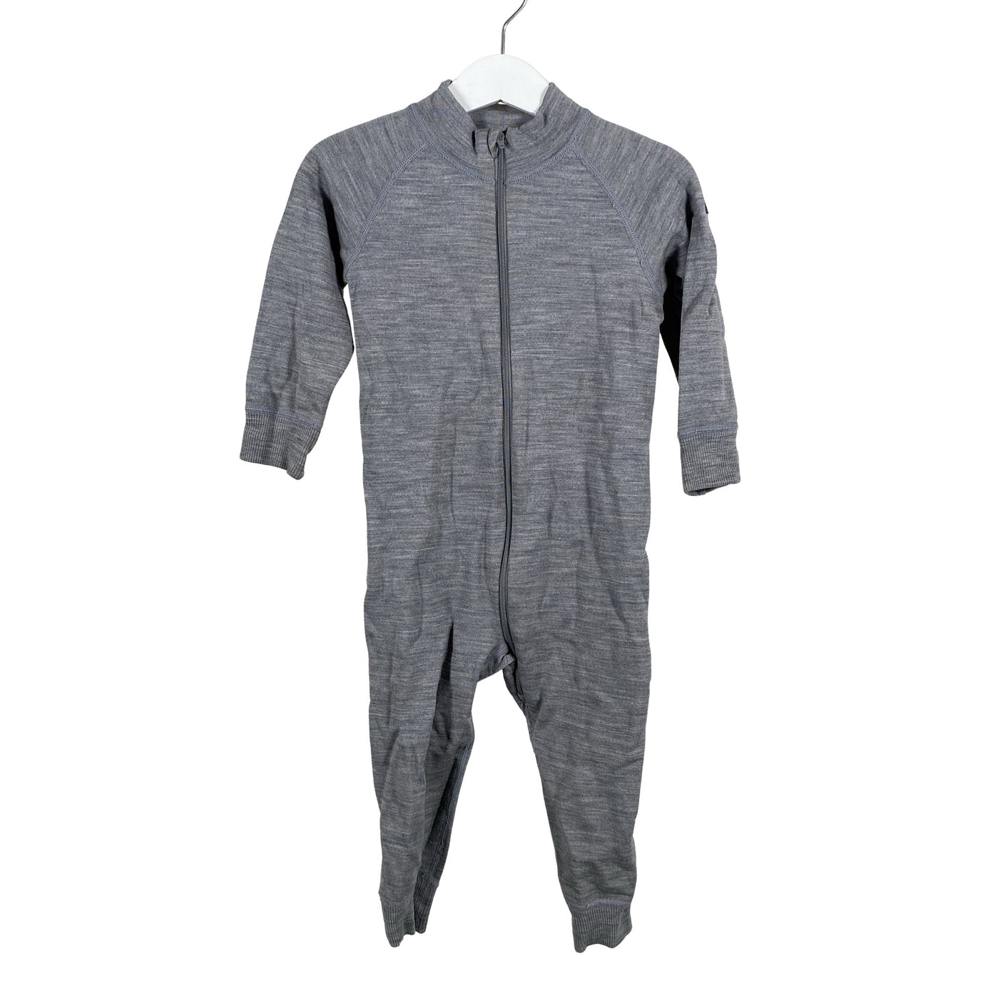 Unisex Polarn O. Pyret - Wool overall, size 80 - 86 - Gray (1)