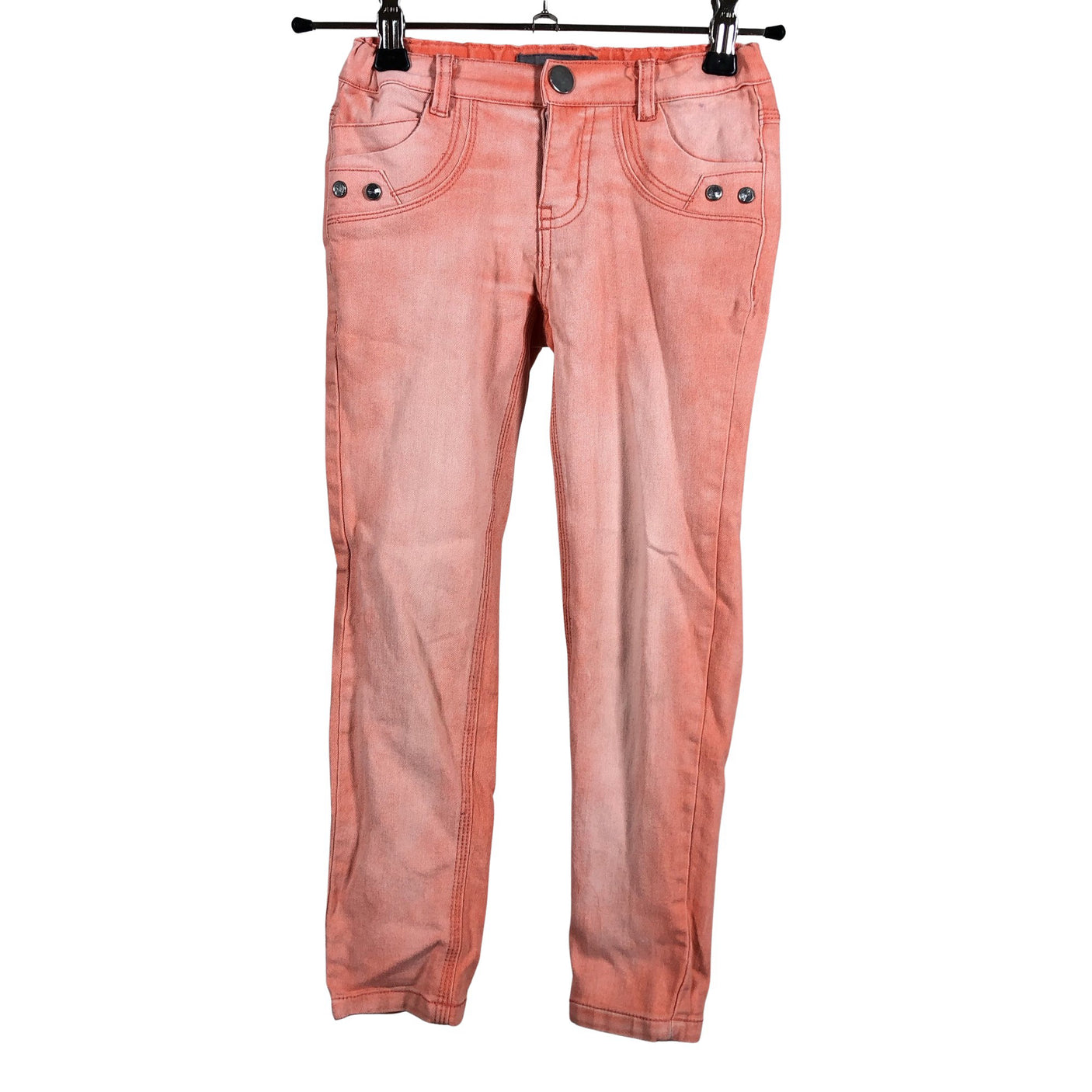 Unisex Cream - Jeans, size 104 - 110 - Orange (1)