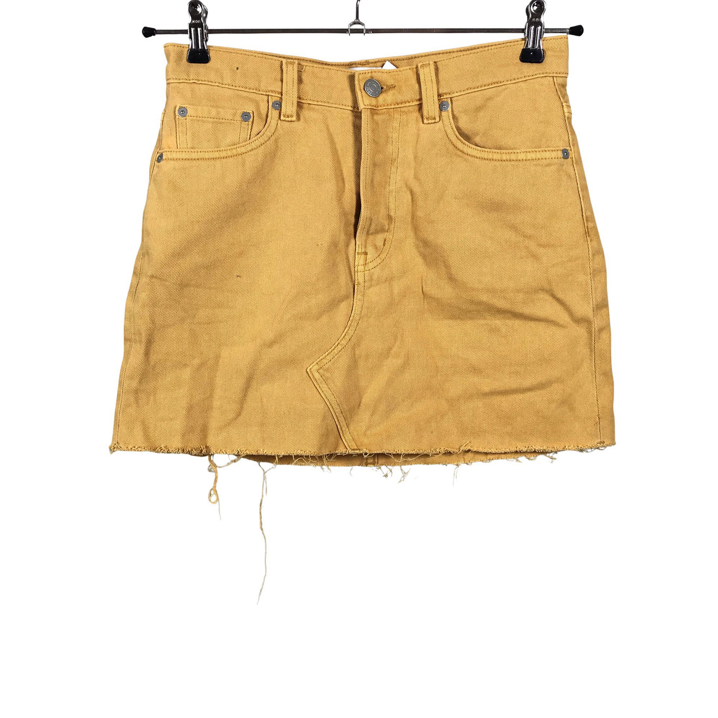 Unisex &Other Stories - Denim skirt, size 36 - Yellow (1)