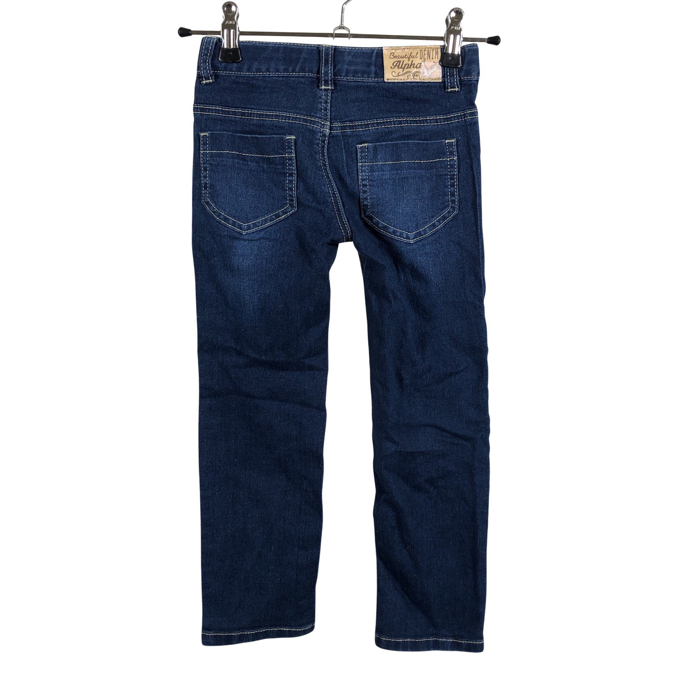 Unisex Alphabet - Jeans, size 110 - 116 - Blue (2)