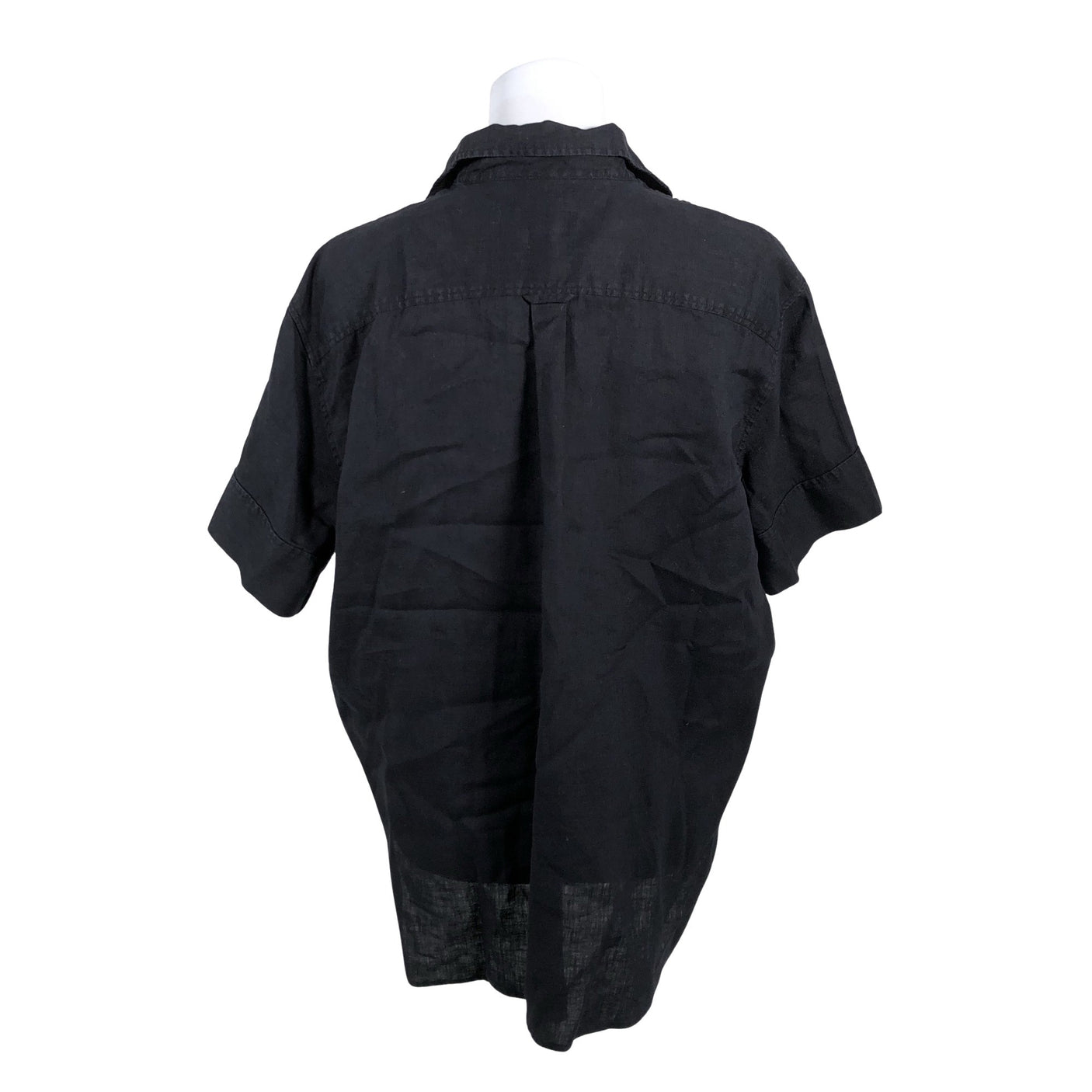 Unisex Gant - Short-sleeved blouse, size 36 - Black (2)