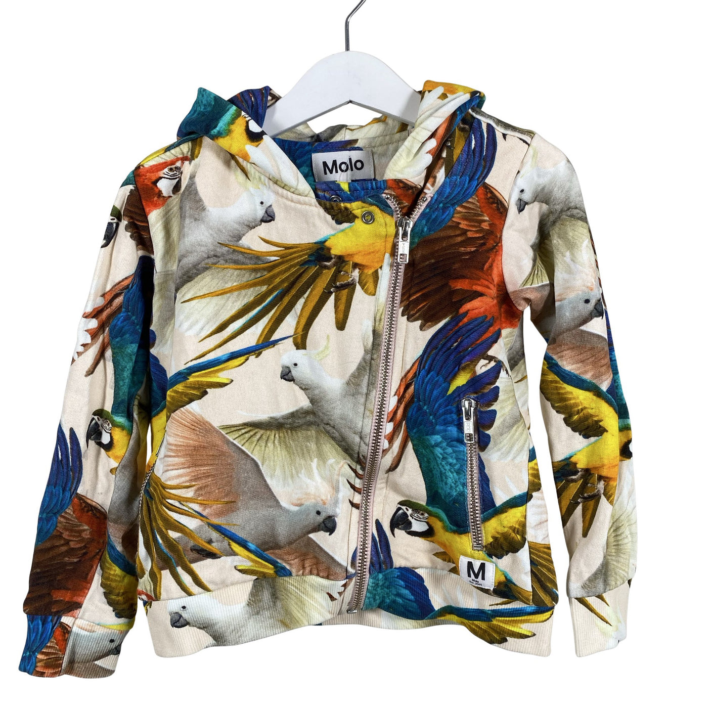 Unisex Molo Kids - Hoodie, size 104 - 110 - Beige (1)