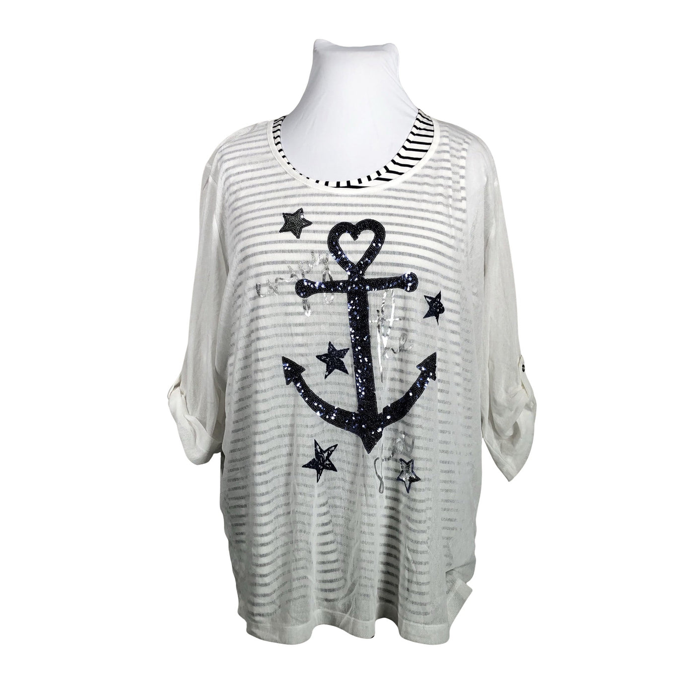 Unisex Via Appia Due - Blouse, size 50 - White (1)