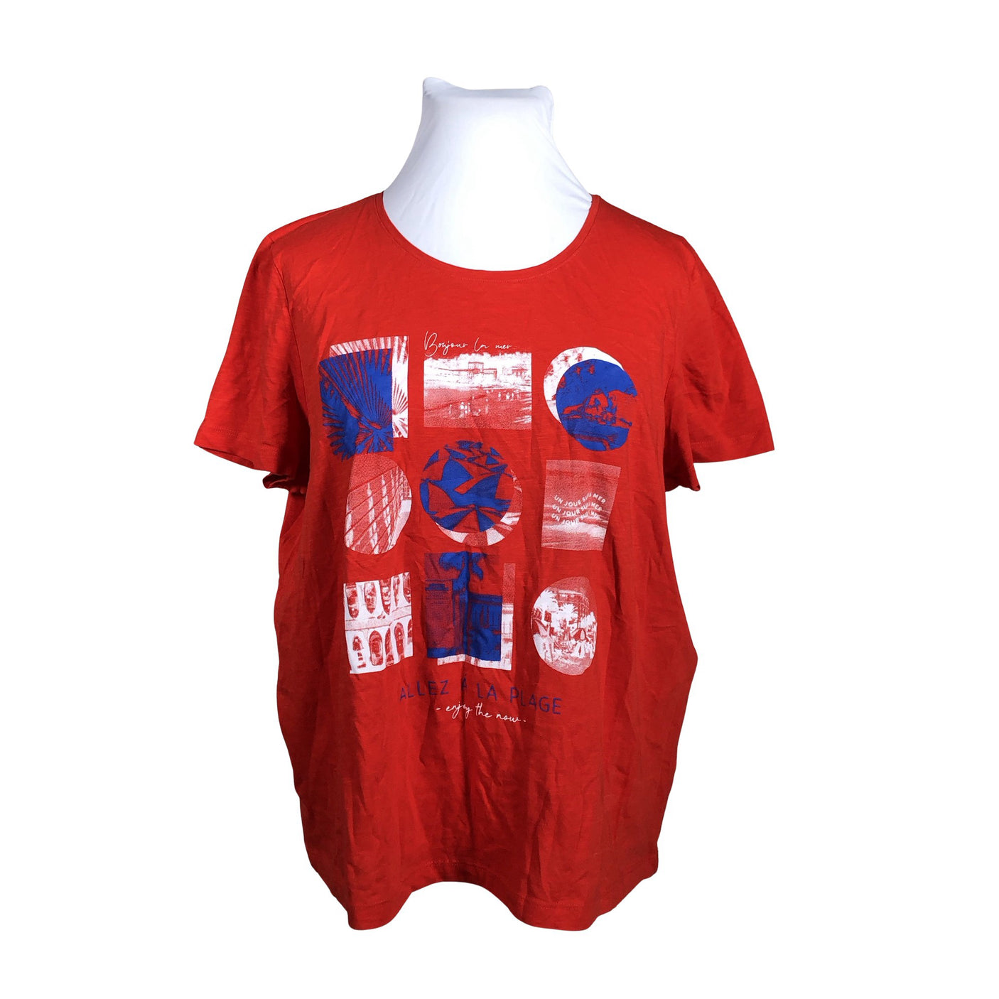 Unisex Cecil - T-shirt, size 44 - Red (1)
