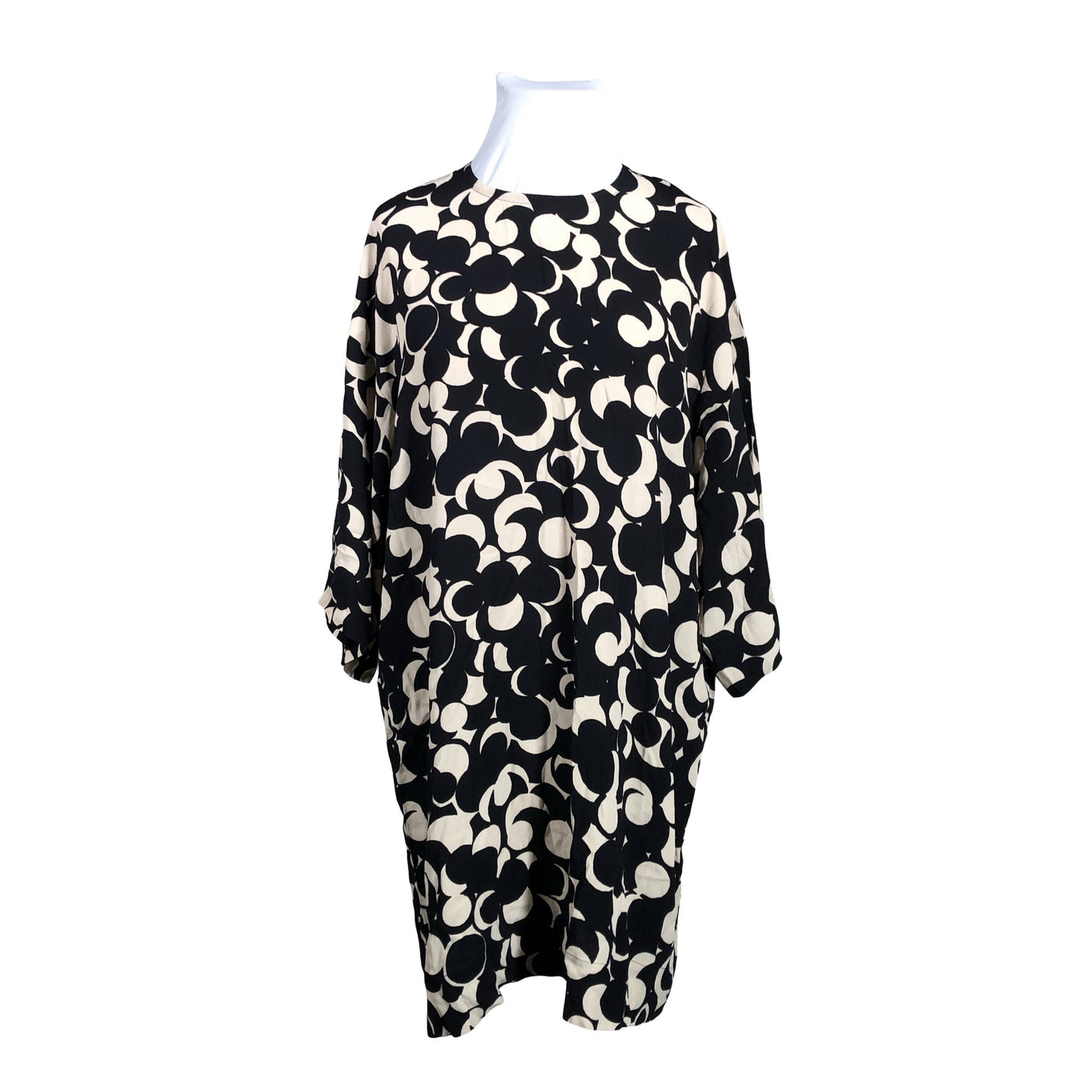 Unisex Marimekko - Schiffon dress, size 42 - Black (1)