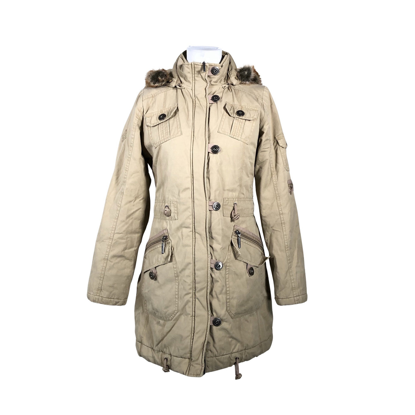 Unisex Street One - Winter jacket, size 36 - Beige (1)