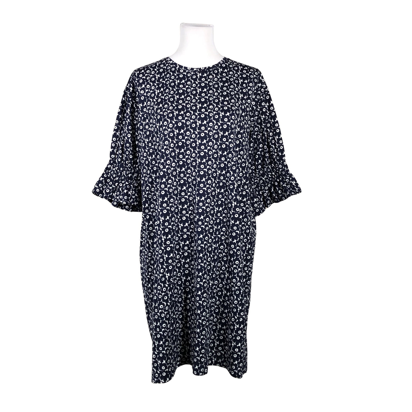 Unisex Marimekko - Tricot dress, size 40 - Blue (1)