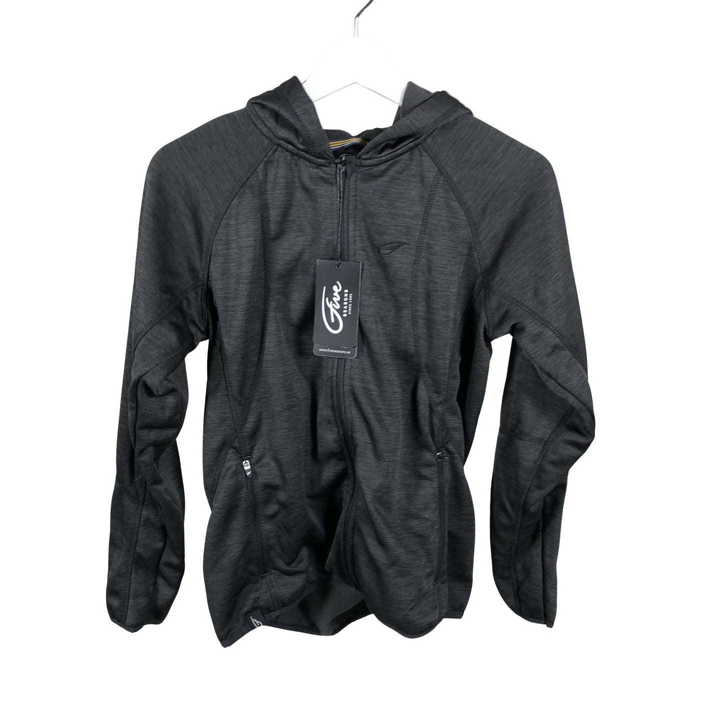 Unisex Five seasons - Sports shirt, long sleeve, size 158 - 164 - Gray (1)