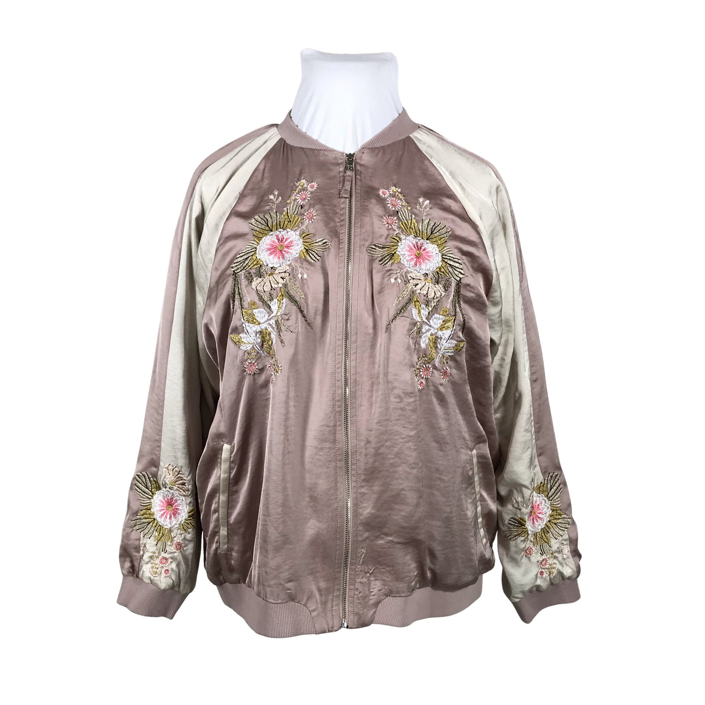 Unisex Per Una by Marks & Spencer - Summer jacket, size 46 - Light pink (1)