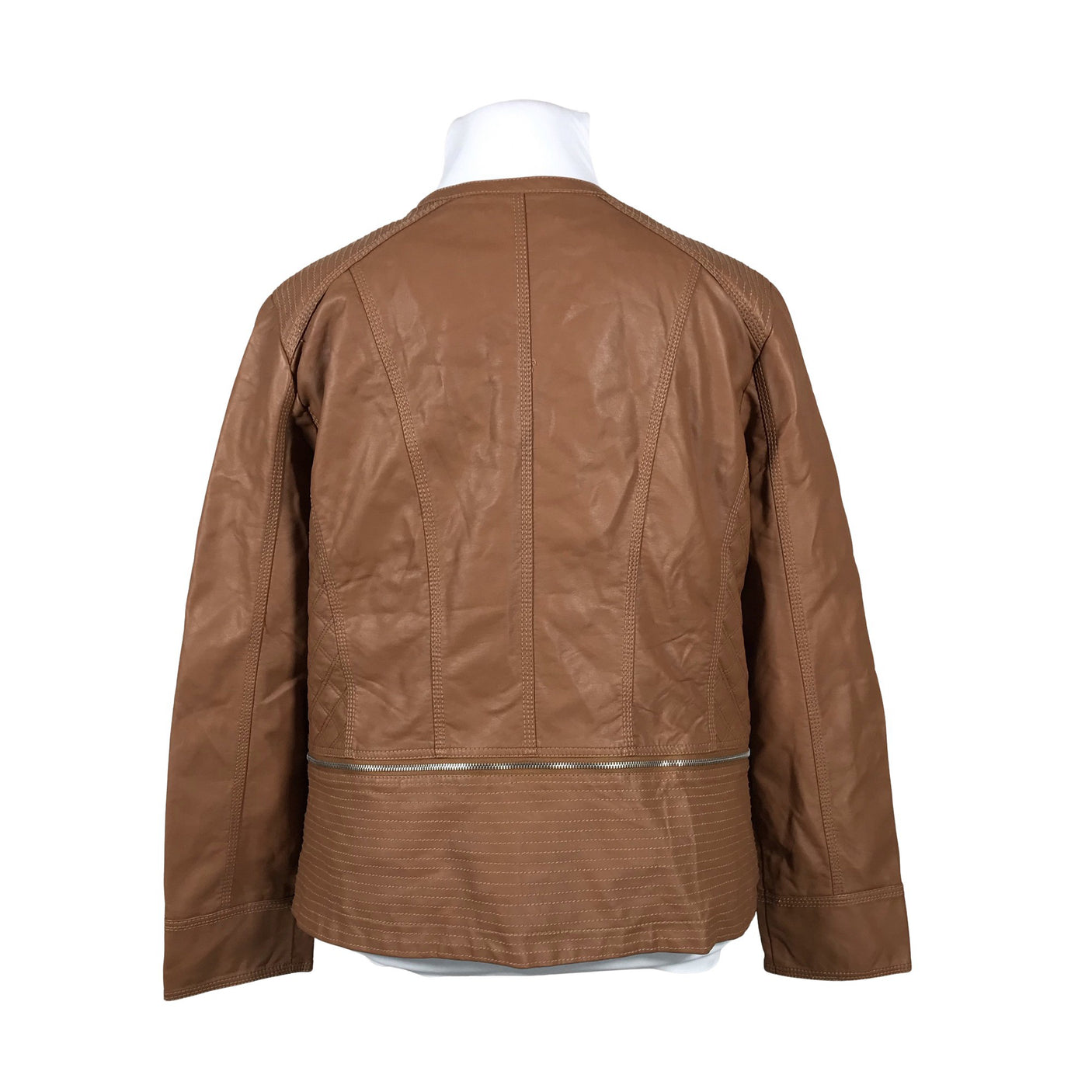 Unisex Escandelle - Leather jacket, size 42 - Brown (2)