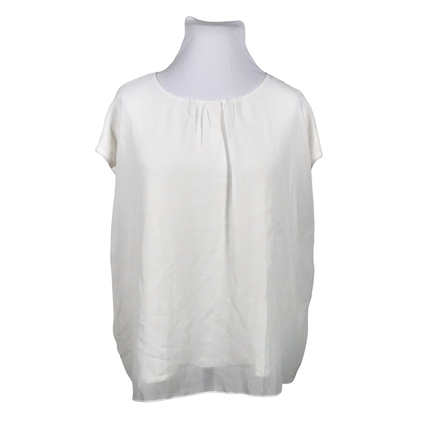 Unisex Create - Short-sleeved blouse, size 44 - Natural white (1)