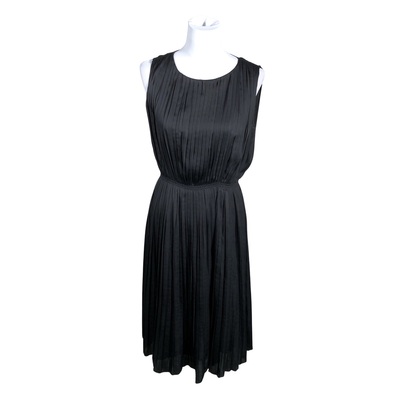 Unisex Massimo Dutti - Schiffon dress, size 38 - Black (1)