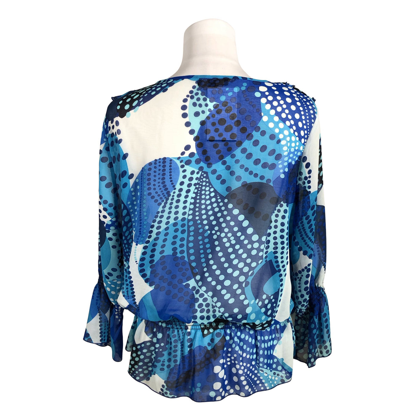 Unisex Kriss - Short-sleeved blouse, size 36 - Blue (2)