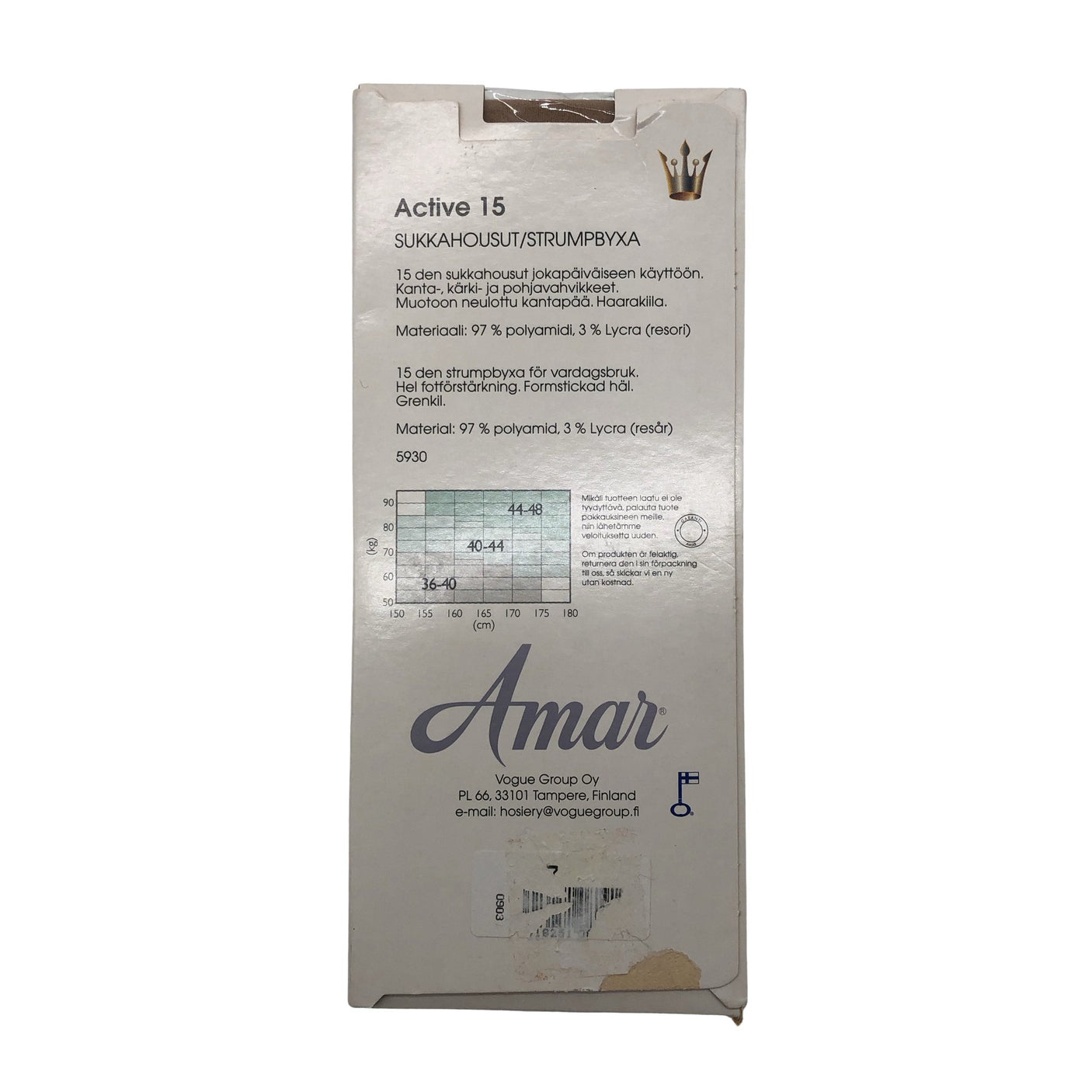 Unisex Amar - Stockings, thin, size 36 - Beige (4)