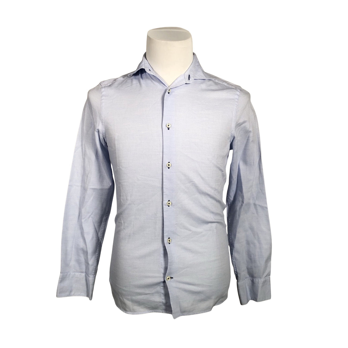 Unisex Riley - Collared shirt, size S - Light blue (1)