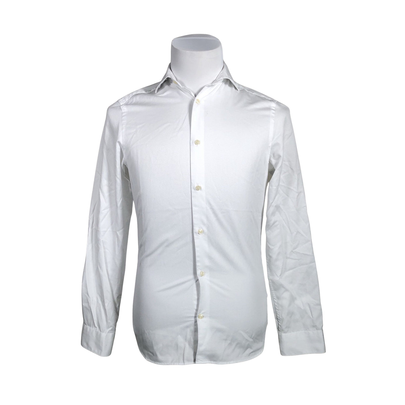 Unisex Riley - Collared shirt, size S - White (1)