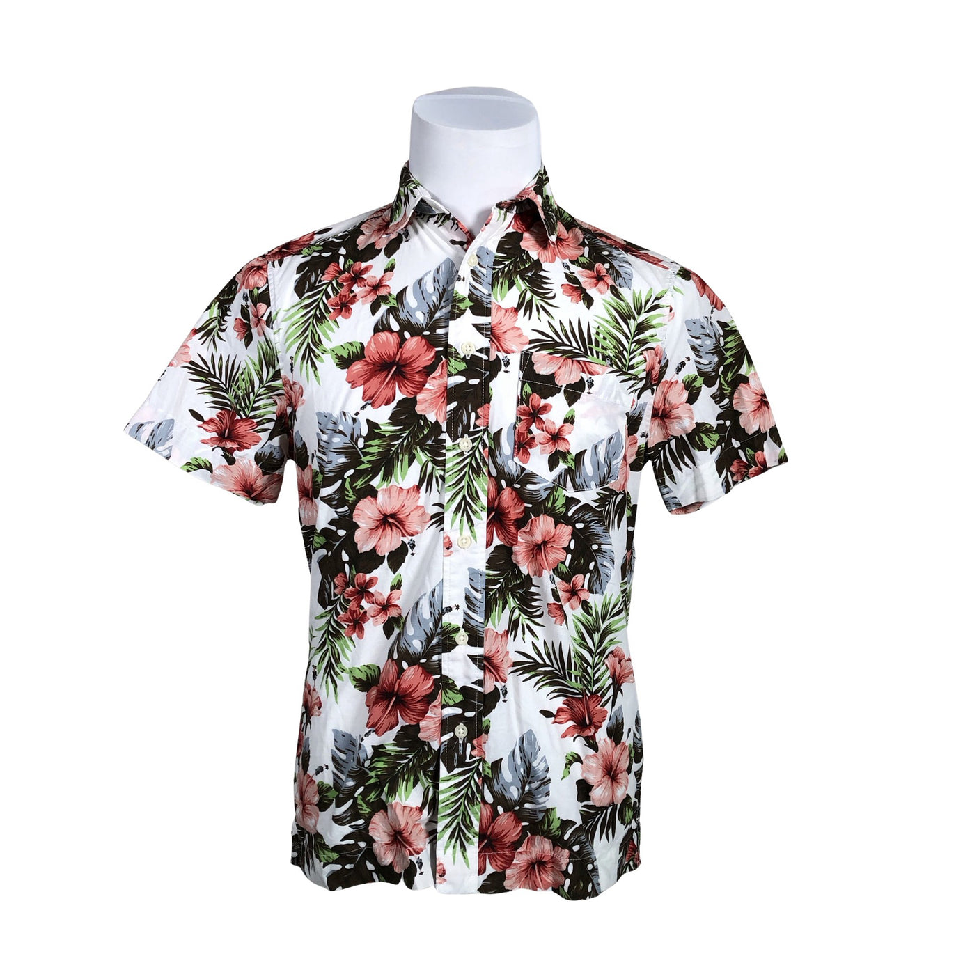 Unisex East West - Collared shirt, size L - White (1)