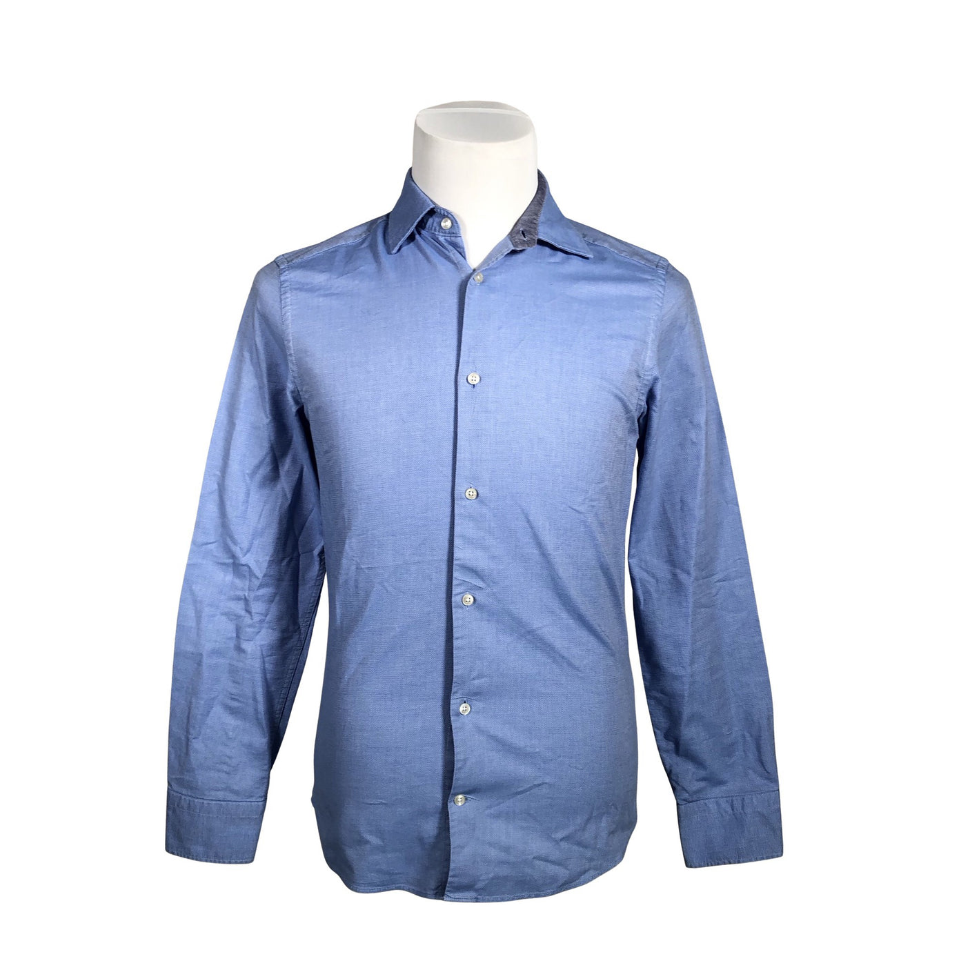 Unisex Riley - Collared shirt, size S - Blue (1)