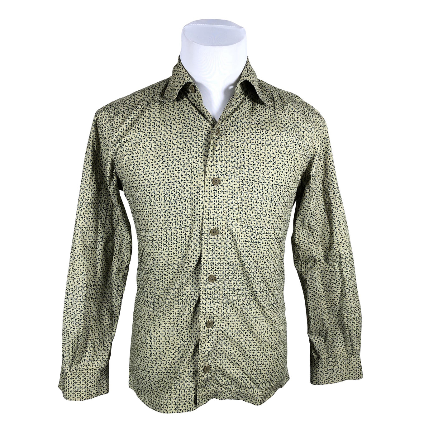 Unisex Marimekko - Collared shirt, size S - Green (1)