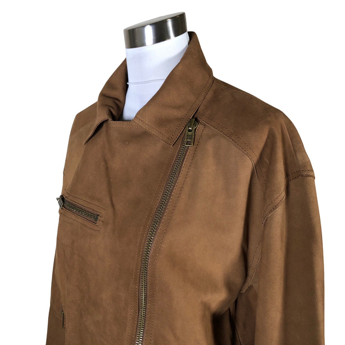 Unisex Pepe Jeans - Nahkatakki, koko 36 - (3)