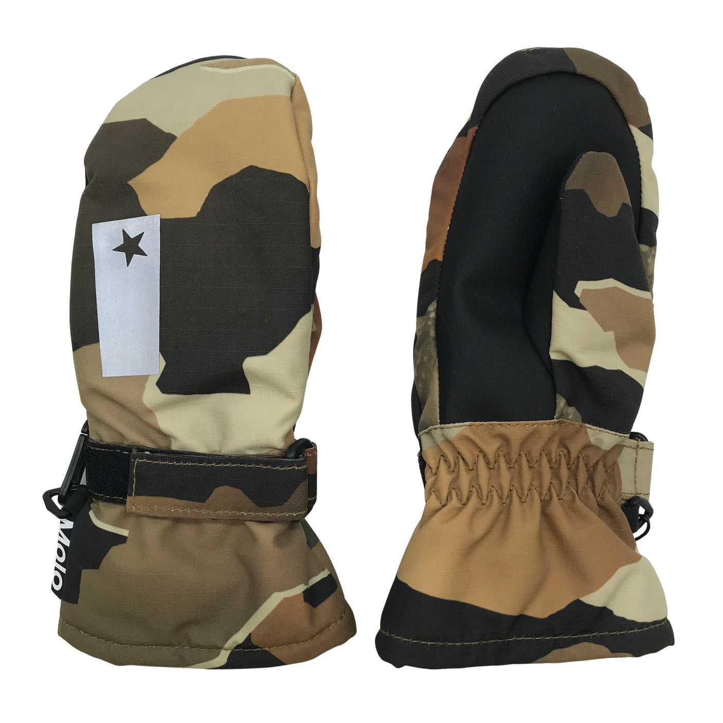 Unisex Molo Kids - Talvihanskat, koko 3 - 4 vuotta - (1)