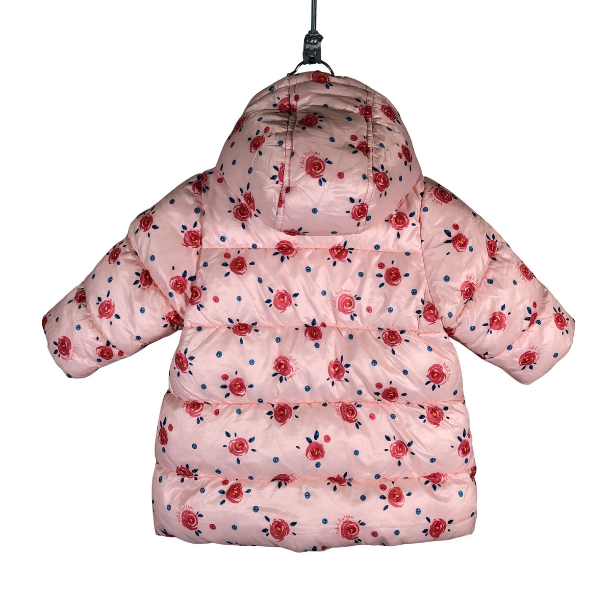 Unisex Petit Bateau - Winter jacket, size 68 - 74 - Light pink (2)