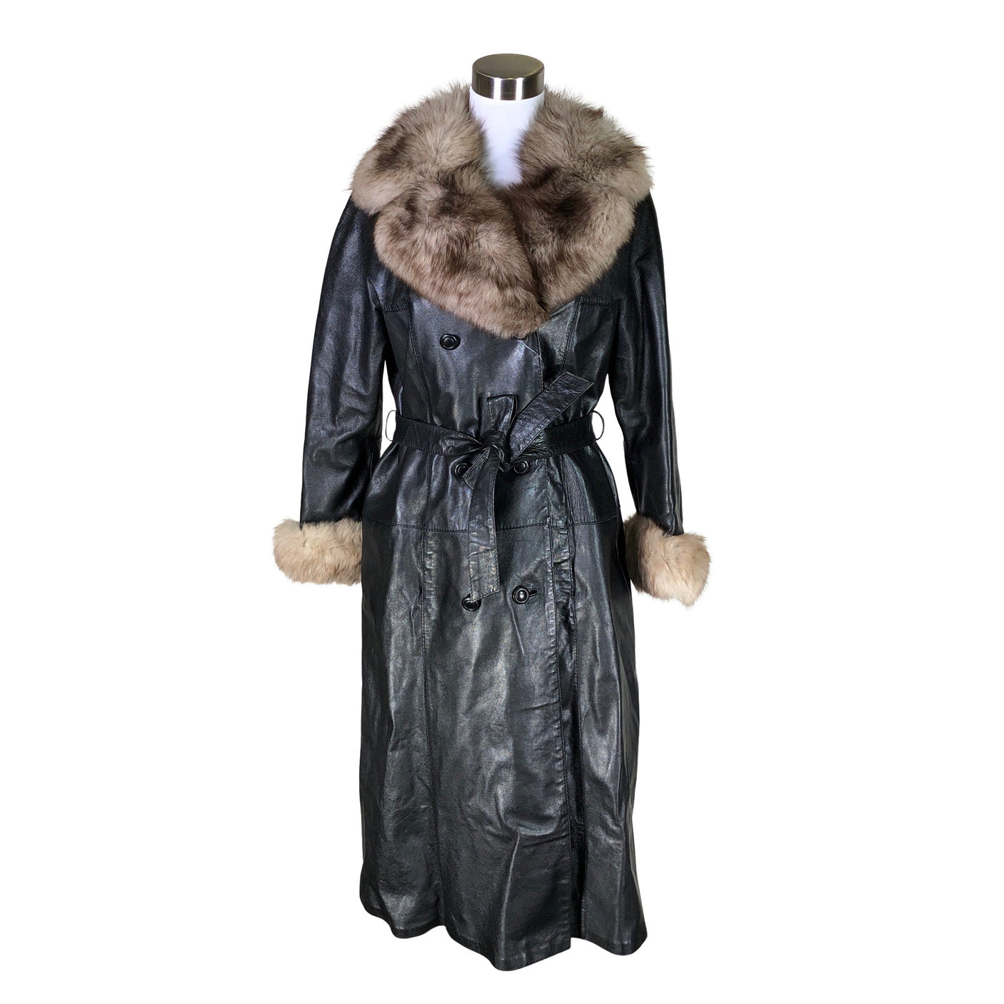 Unisex Friitala - Nahkatakki, koko 38 - (1)