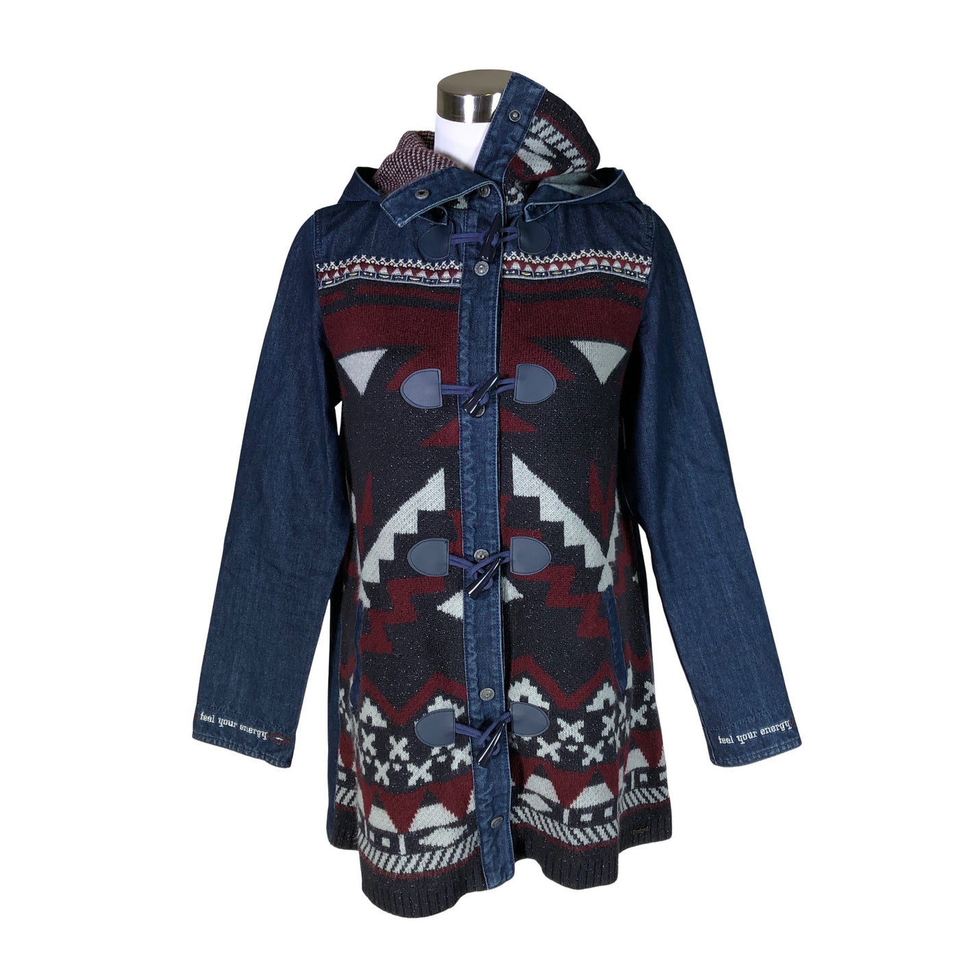 Unisex Desigual - Farkkutakki, koko 38 - (1)