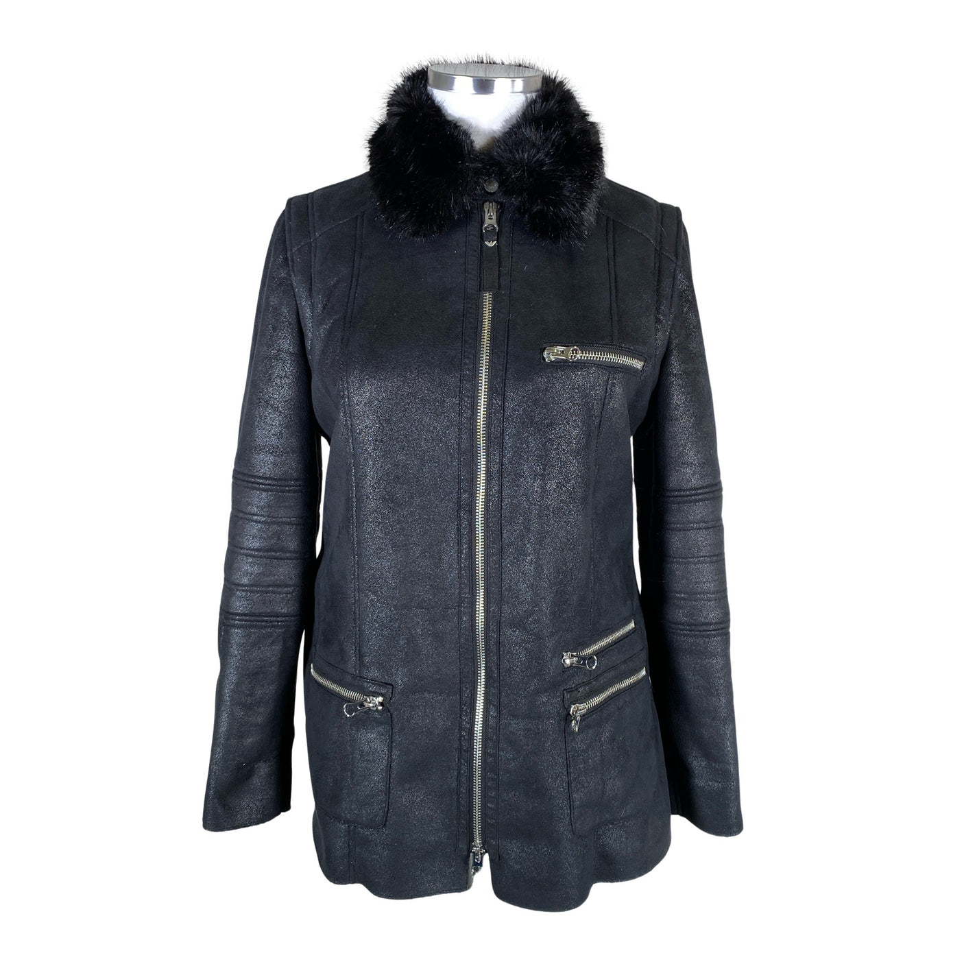 Unisex Armani Jeans - Tekoturkistakki, koko 42 - (1)