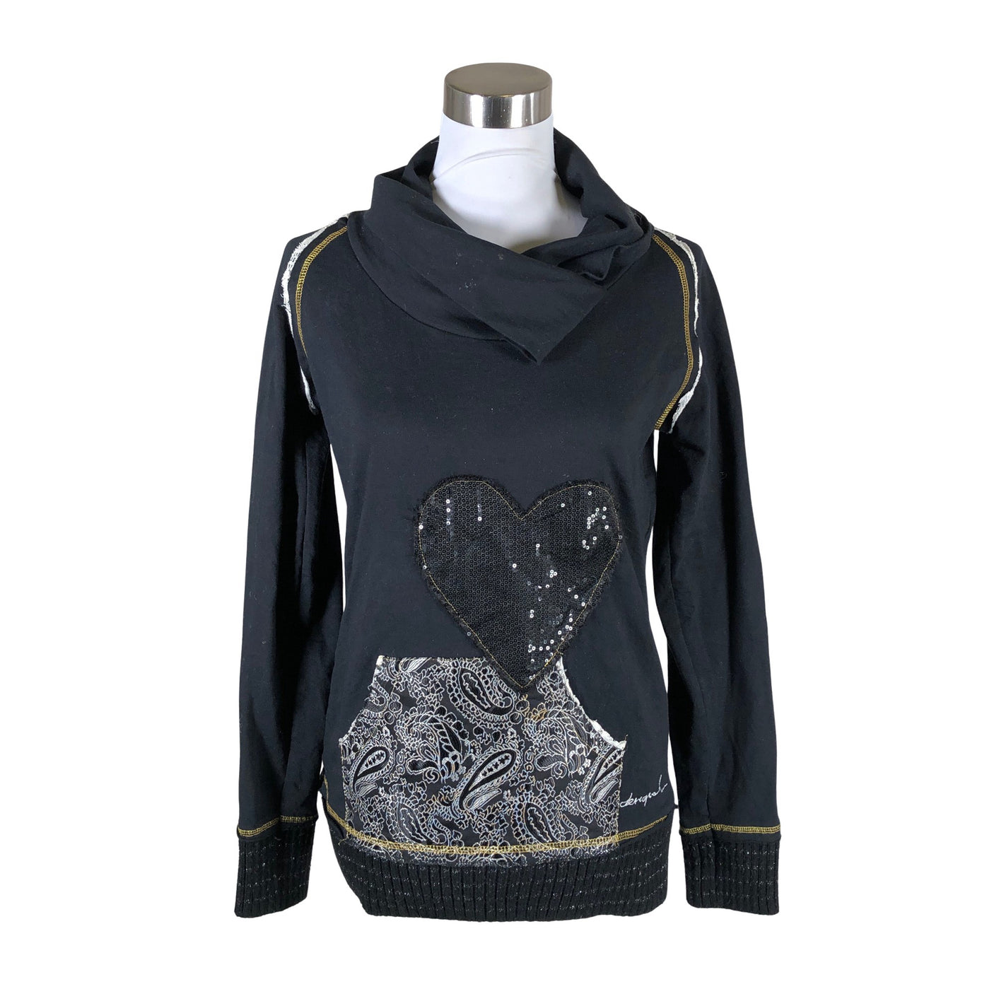 Unisex Desigual - Collegepaita, koko 38 - (1)