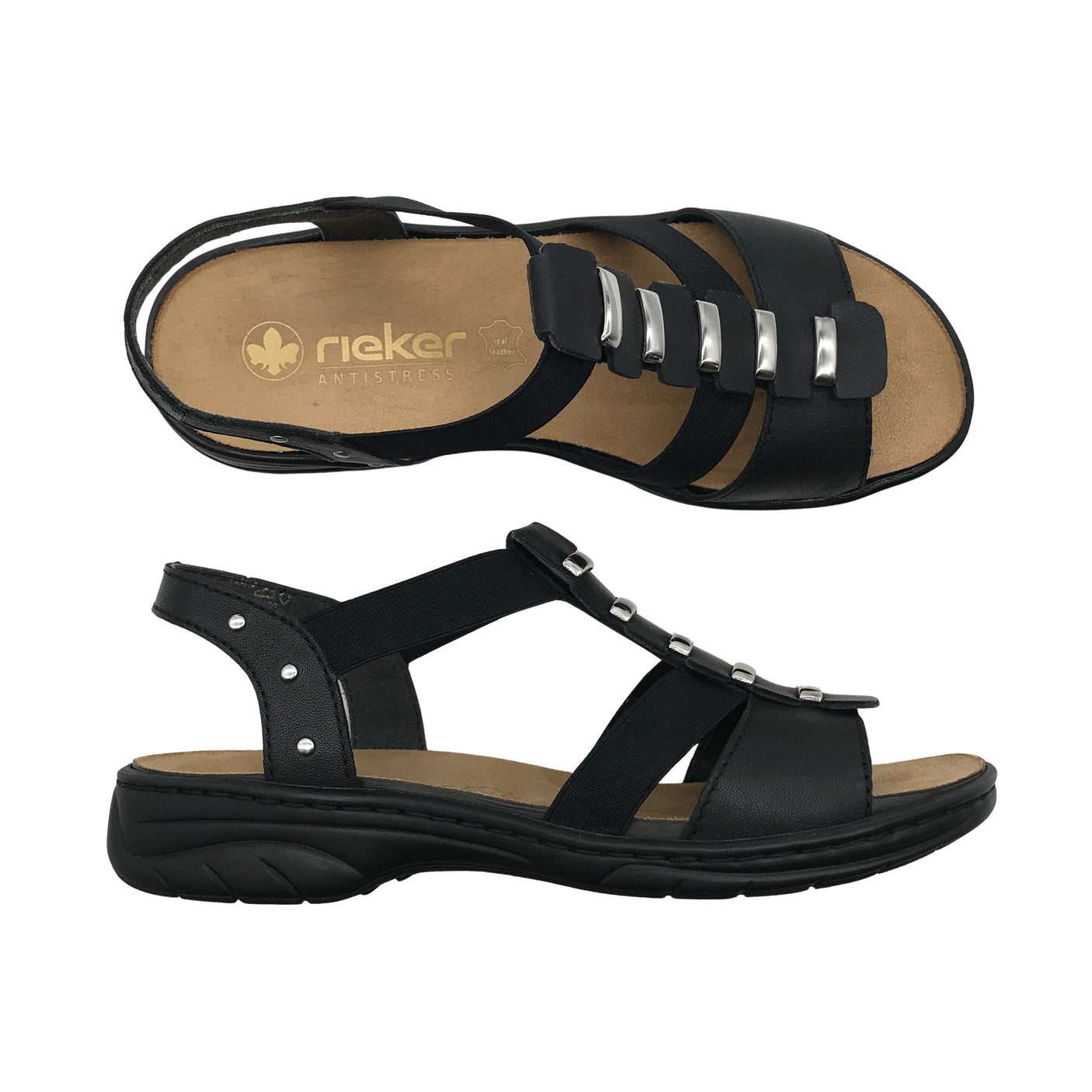 Unisex Rieker - Sandaalit, koko 40 - (1)