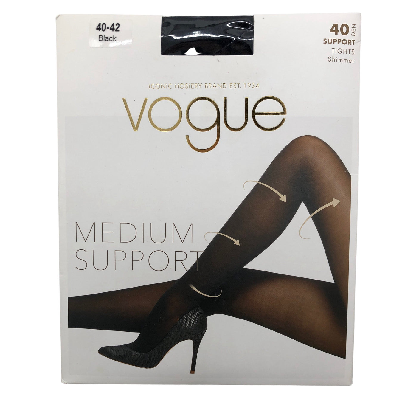 Unisex Vogue - Sukkahousut, ohuet, koko 40 - (1)