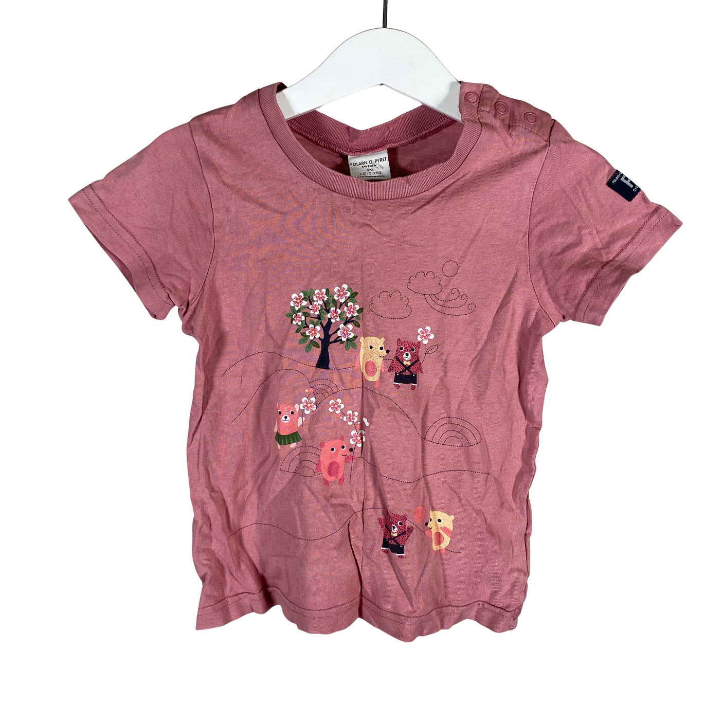 Unisex Polarn O. Pyret - T-paita, koko 86 - 92 - (1)