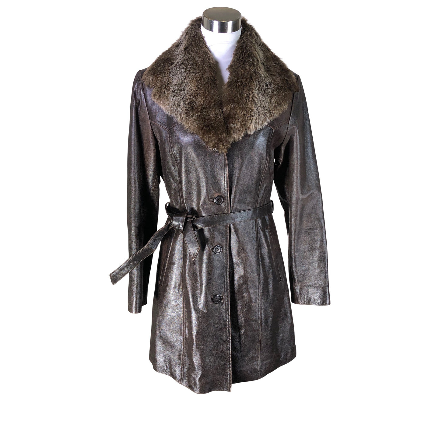 Unisex Utterly - Nahkatakki, koko 40 - (1)