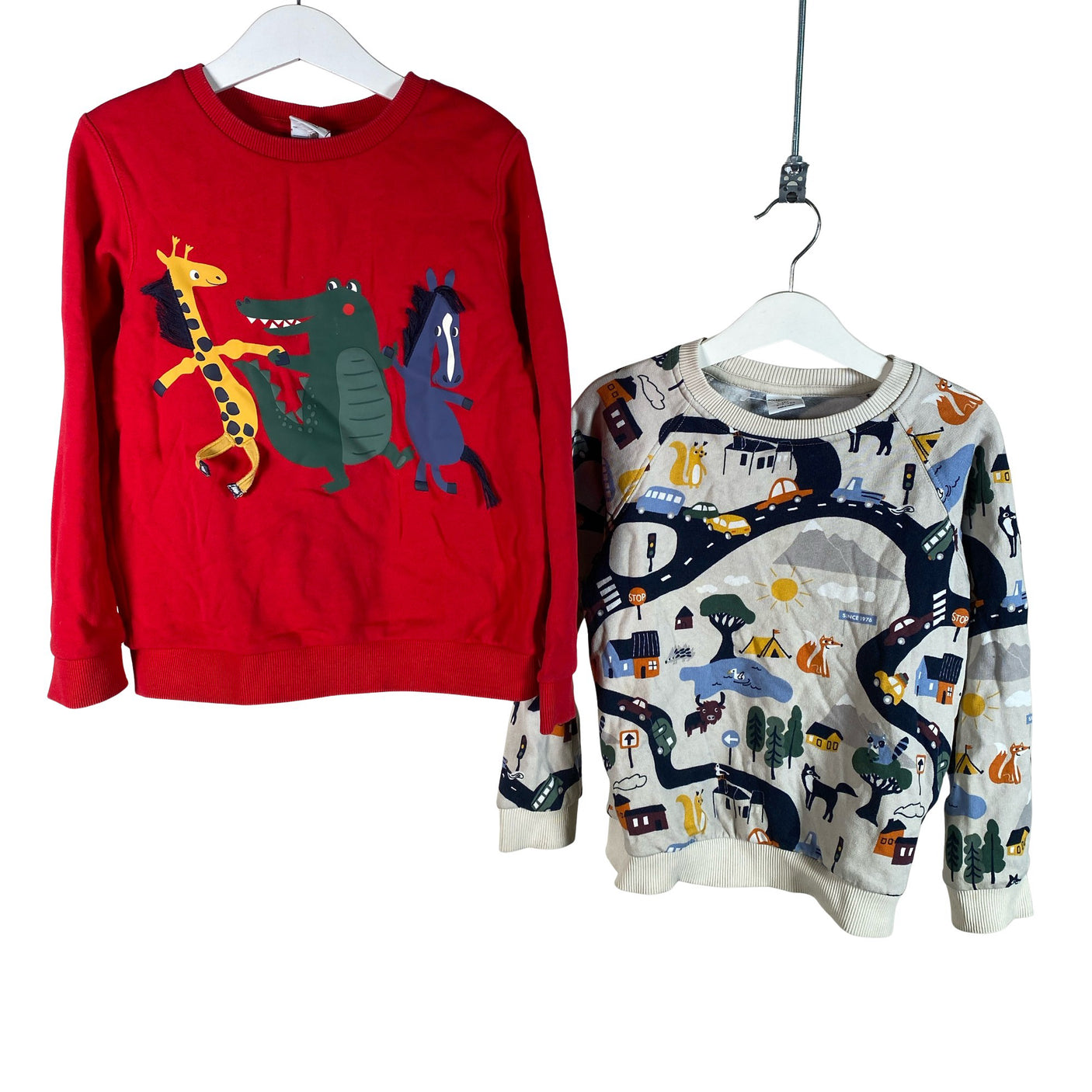 Unisex Polarn O. Pyret - Collegepaita, koko 116 - 122 - (1)