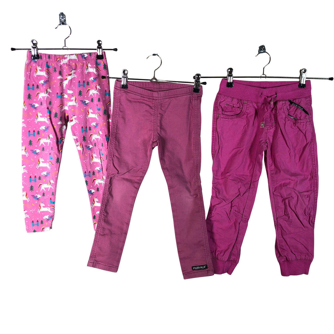 Unisex Villervalla - Kangashousut, koko 98 - 104 - (1)